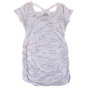 Jessica Simpson maternity pink marbled top